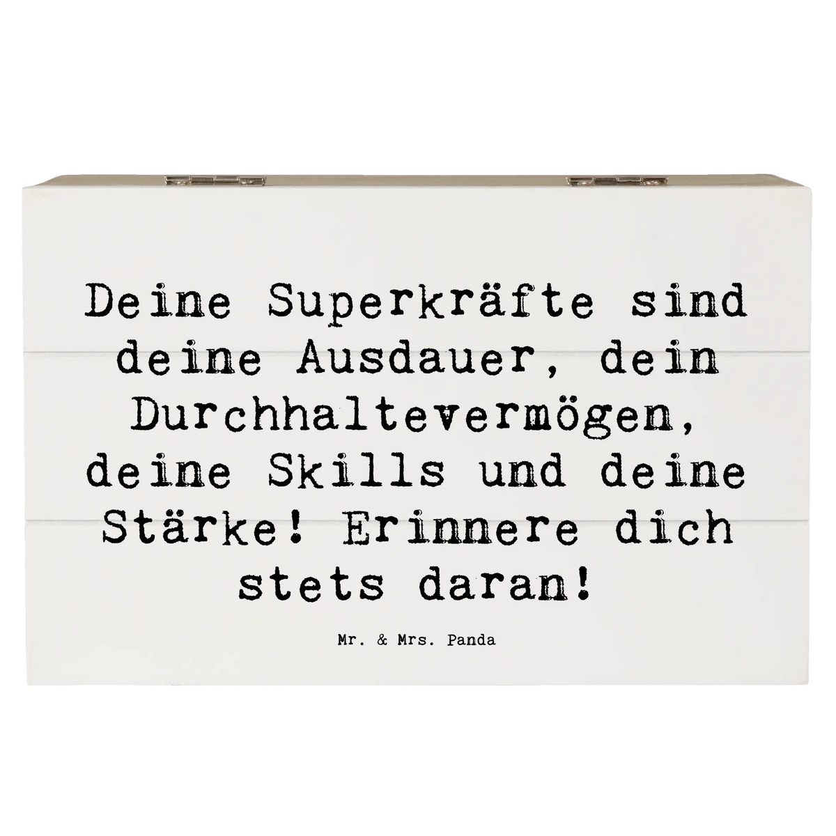 Wooden chest Saying Deine Superkräfte sind deine Ausdauer, dein Durchhaltevermögen, deine Skills und deine Stärke! Erinnere dich stets daran! box holz, schmucktruhe, schatzkiste holz, geschenkkiste, Holzkiste mit Deckel, truhe holz, geschenkbox holz, holzkästchen, Erinnerungskiste, Holz Aufbewahrungsbox, Aufbewahrungstruhe, Box aus Holz, fotobox, Schatzkiste, Holzkiste, Aufbewahrungskiste, Geschenkbox, schmuckbox, Box, holzschatulle, aufbewahrungskiste mit deckel, Aufbewahrungsbox aus Holz, fotokiste, kiste holz, holzschachtel, Holztruhe, truhe mit deckel, Truhe, Schatulle, Holzbox mit Deckel, Erinnerungsbox, geschenkbox mit deckel, schmuckkiste, Holzbox, Aufbewahrungsbox Holz, erinnerungsbox holz, schatztruhe, Kiste mit Deckel, Kiste, wanddeko, Dekoration, sprüche, zitate, spruch kollektion, inspiration, motivation, lebensweisheiten, geschenkideen, wohnaccessoires, sprüche sammlung, schöne sprüche, glück, liebe, freude, Lächeln, alltag verschönern, nachhaltige geschenke, Kreativ, Einzigartig, shopify, mr and mrs panda