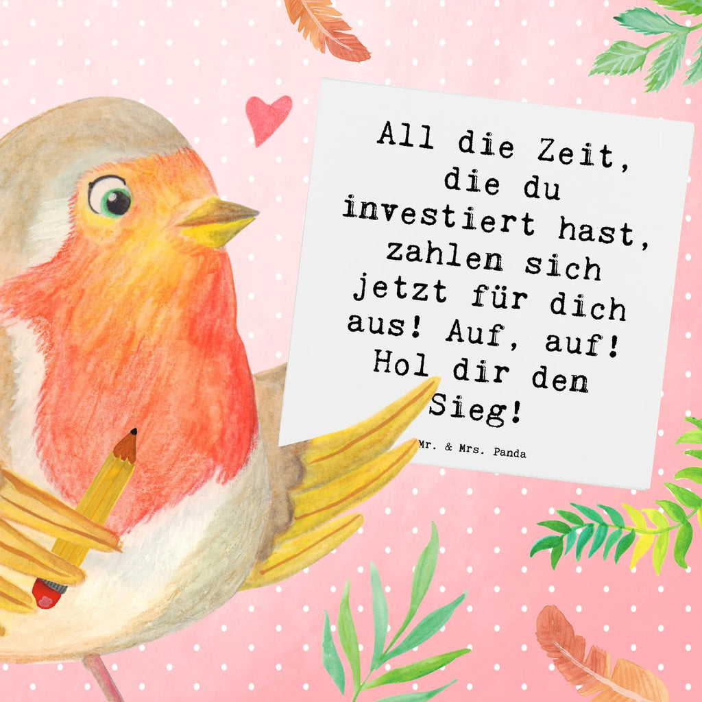 Deluxe Card Saying All die Zeit, die du investiert hast, zahlen sich jetzt für dich aus! Auf, auf! Hol dir den Sieg! Geburtstagskarte, Glückwunschkarte, Karte, Hochwertige Grußkarte, Einladungskarte, Hochwertige Klappkarte, Klappkarte, Grußkarte, Hochzeitskarte