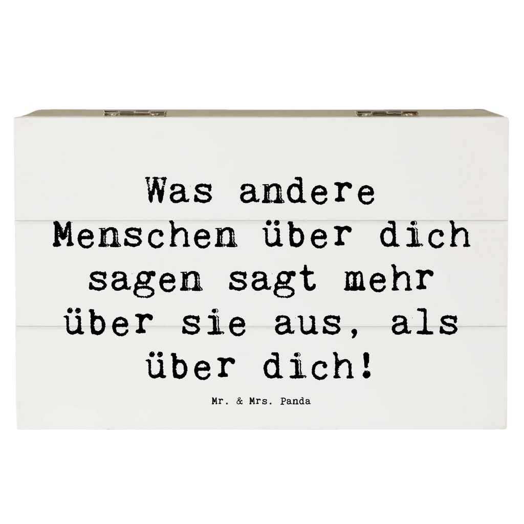 Holzkiste Spruch Mobbing bewältigen Selbstwert Aufbewahrungsbox, Dekokiste, Schatzkiste, Erinnerungsbox, Erinnerungskiste, Truhe, Holzkiste, Schatulle, Kiste, Geschenkdose, Geschenkbox, XXL