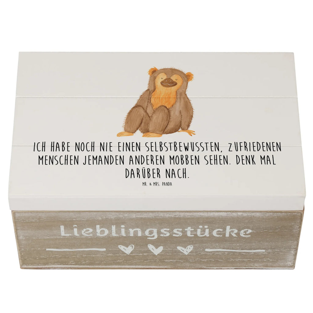 Holzkiste Mobbing bewältigen Geschenkdose, Erinnerungskiste, Aufbewahrungsbox, Dekokiste, Schatulle, Truhe, Erinnerungsbox, XXL, Holzkiste, Kiste, Schatzkiste, Geschenkbox