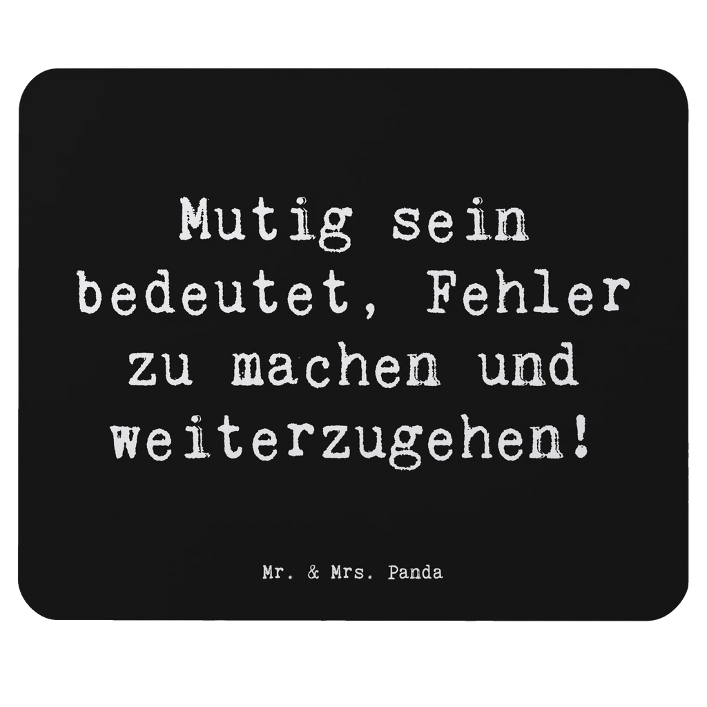 Mouse mat Saying Mutig sein bedeutet, Fehler zu machen und weiterzugehen! Mauspad Büro, Mousepad, Designer Mauspad, Computer zubehör, Mausunterlage, Mauspad, Einzigartiges Mauspad, Büroausstattung, Arbeitszimmer, PC Zubehör