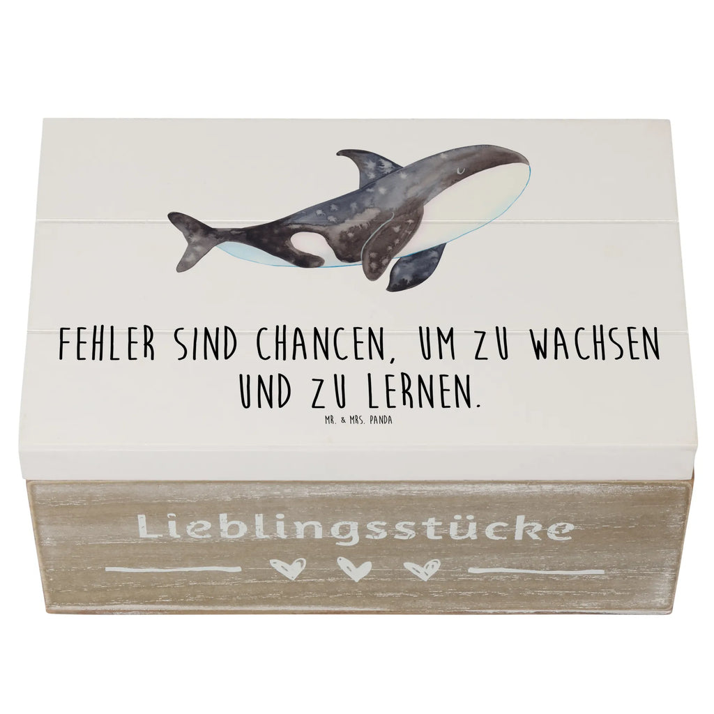 Holzkiste Fehler lernen wachsen Schatulle, Erinnerungskiste, Truhe, Schatzkiste, Aufbewahrungsbox, Geschenkdose, Dekokiste, Geschenkbox, Kiste, XXL, Holzkiste, Erinnerungsbox
