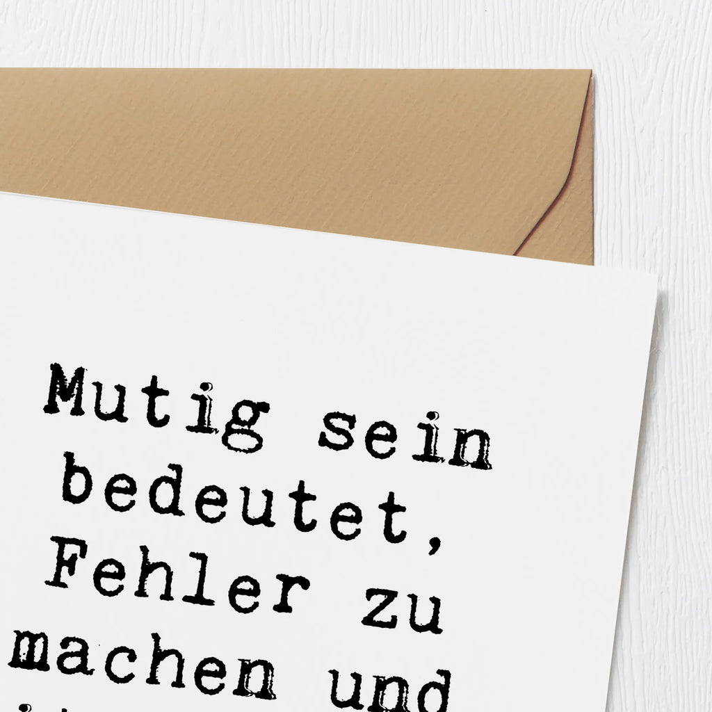 Deluxe Karte Spruch Fehler machen Lernen Klappkarte, anlasskarte, doppelkarte, Glückwunschkarte, Grußkarte, faltkarte, shopify, schöne sprüche, liebe, freude, lebensweisheiten, alltag verschönern, spruch kollektion, geschenkideen, Einzigartig, mr and mrs panda, sprüche, Kreativ, Dekoration, nachhaltige geschenke, zitate, glück, sprüche sammlung, motivation, wanddeko, inspiration, wohnaccessoires, Lächeln