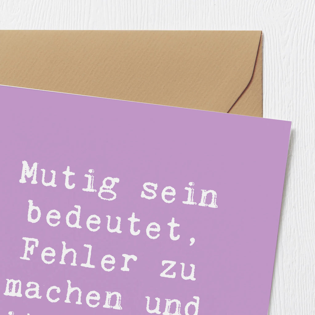 Deluxe Karte Spruch Fehler machen Lernen Klappkarte, anlasskarte, doppelkarte, Glückwunschkarte, Grußkarte, faltkarte, shopify, schöne sprüche, liebe, freude, lebensweisheiten, alltag verschönern, spruch kollektion, geschenkideen, Einzigartig, mr and mrs panda, sprüche, Kreativ, Dekoration, nachhaltige geschenke, zitate, glück, sprüche sammlung, motivation, wanddeko, inspiration, wohnaccessoires, Lächeln