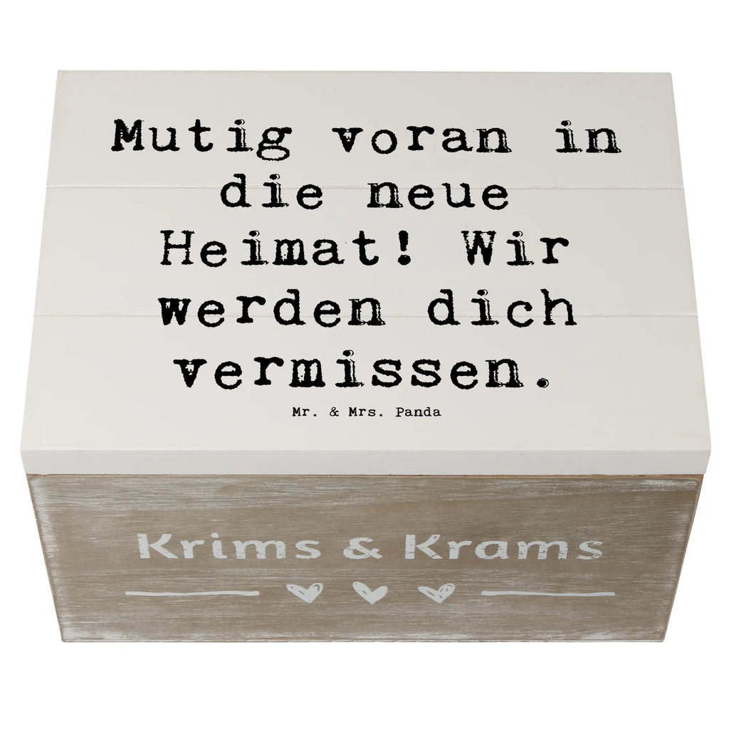Holzkiste Spruch Umzug in eine neue Stadt Kiste, Aufbewahrungsbox, Geschenkbox, Schatulle, Schatzkiste, Dekokiste, Holzkiste, Truhe, Erinnerungsbox, Geschenkdose, Erinnerungskiste, XXL