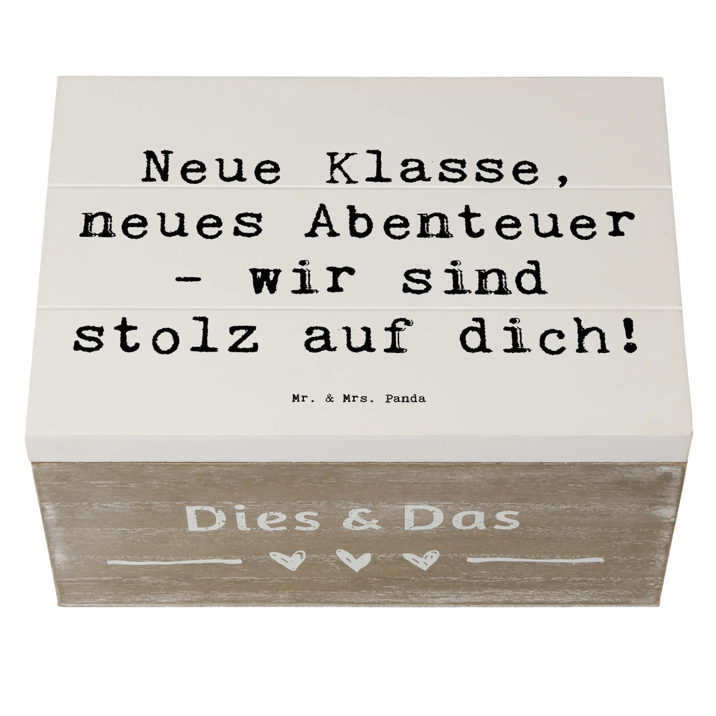 Holzkiste Spruch Erster Schultag Abenteuer Holzkiste, Truhe, Erinnerungsbox, Kiste, Schatulle, Erinnerungskiste, Dekokiste, Geschenkdose, XXL, Aufbewahrungsbox, Geschenkbox, Schatzkiste