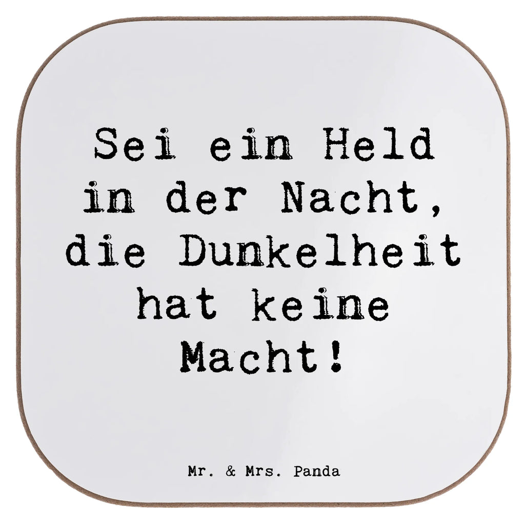 Square coaster Saying Sei ein Held in der Nacht, die Dunkelheit hat keine Macht! Untersetzer Design, Glasuntersetzer, Untersetzer Holz, Untersetzer, Untersetzer für Gläser, Holzuntersetzer, Untersetzer aus Holz, Tassen Untersetzer, Bierdeckel, Untersetzer Gläser, Korkuntersetzer, Getränkeuntersetzer