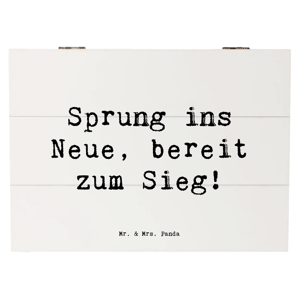 Holzkiste Spruch Sich in einer neuen Sportart versuchen Geschenkbox, Truhe, Dekokiste, Schatzkiste, Kiste, Schatulle, Erinnerungskiste, XXL, Aufbewahrungsbox, Geschenkdose, Erinnerungsbox, Holzkiste