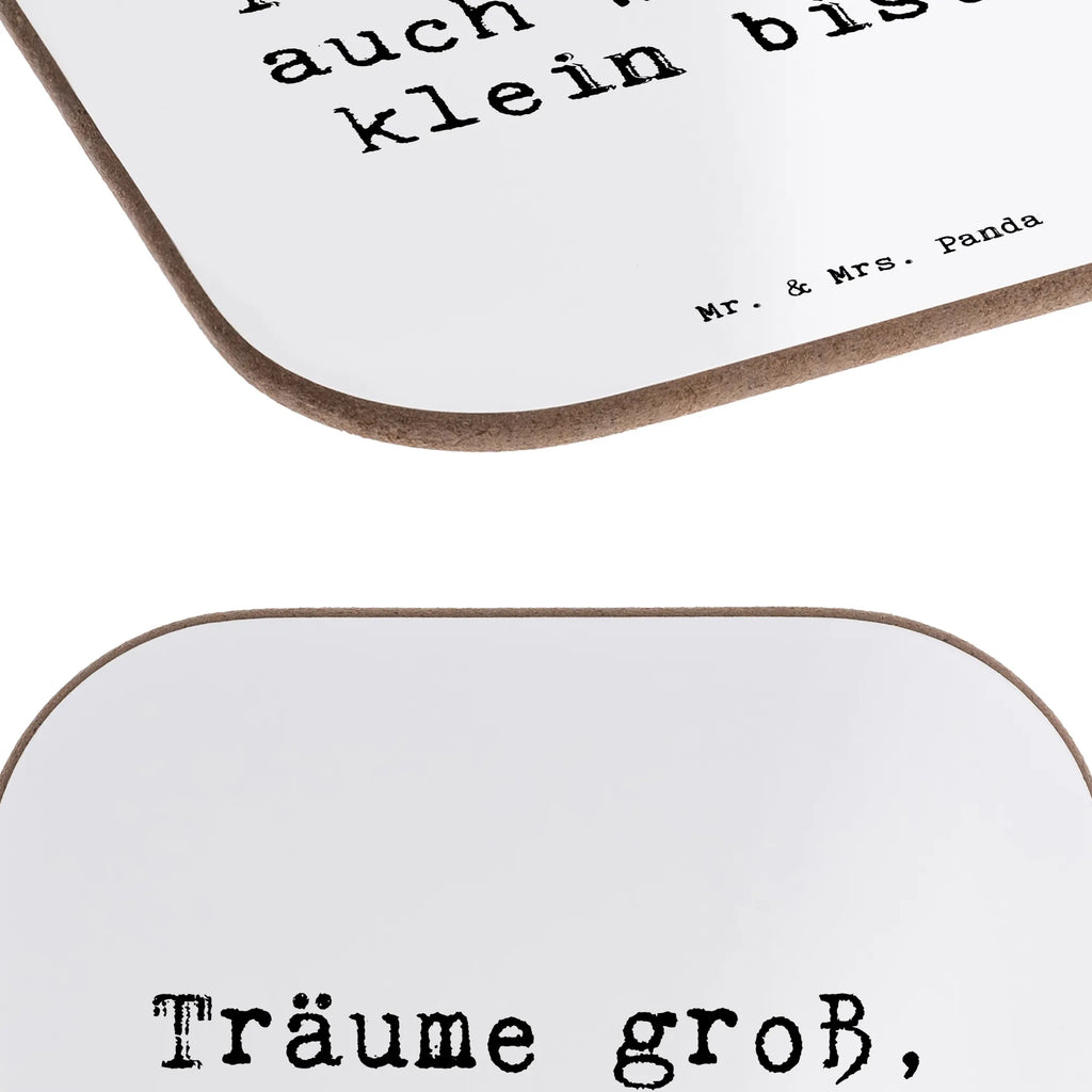Square coaster Saying Träume groß, auch wenn du klein bist! Tassen Untersetzer, Korkuntersetzer, Getränkeuntersetzer, Untersetzer Gläser, Bierdeckel, Holzuntersetzer, Untersetzer für Gläser, Untersetzer Design, Glasuntersetzer, Untersetzer, Untersetzer aus Holz, Untersetzer Holz