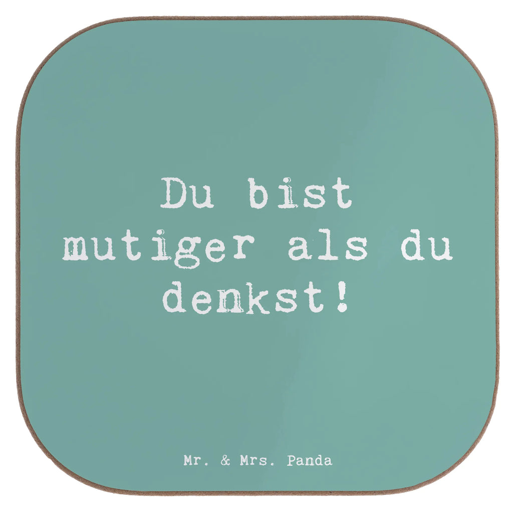 Square coaster Saying Du bist mutiger als du denkst! Glasuntersetzer, Untersetzer Gläser, Holzuntersetzer, Untersetzer für Gläser, Untersetzer Design, Untersetzer Holz, Untersetzer, Bierdeckel, Tassen Untersetzer, Untersetzer aus Holz, Getränkeuntersetzer, Korkuntersetzer