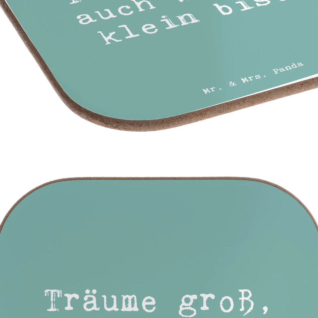 Square coaster Saying Träume groß, auch wenn du klein bist! Tassen Untersetzer, Korkuntersetzer, Getränkeuntersetzer, Untersetzer Gläser, Bierdeckel, Holzuntersetzer, Untersetzer für Gläser, Untersetzer Design, Glasuntersetzer, Untersetzer, Untersetzer aus Holz, Untersetzer Holz
