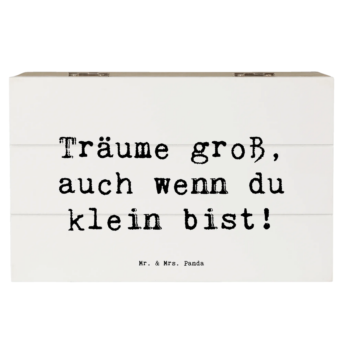 Wooden chest Saying Träume groß, auch wenn du klein bist! Aufbewahrungskiste, Schatulle, fotobox, aufbewahrungskiste mit deckel, Holzkiste, schatzkiste holz, box holz, Kiste mit Deckel, schatztruhe, holzschachtel, Box aus Holz, kiste holz, fotokiste, schmucktruhe, Holztruhe, schmuckkiste, Schatzkiste, Kiste, Aufbewahrungstruhe, truhe mit deckel, Geschenkbox, Erinnerungsbox, Holzbox mit Deckel, holzkästchen, Holzkiste mit Deckel, Holz Aufbewahrungsbox, schmuckbox, geschenkkiste, geschenkbox mit deckel, geschenkbox holz, Erinnerungskiste, Truhe, Box, Aufbewahrungsbox Holz, erinnerungsbox holz, Aufbewahrungsbox aus Holz, Holzbox, truhe holz, holzschatulle, wanddeko, Dekoration, sprüche, zitate, spruch kollektion, inspiration, motivation, lebensweisheiten, geschenkideen, wohnaccessoires, sprüche sammlung, schöne sprüche, glück, liebe, freude, Lächeln, alltag verschönern, nachhaltige geschenke, Kreativ, Einzigartig, shopify, mr and mrs panda