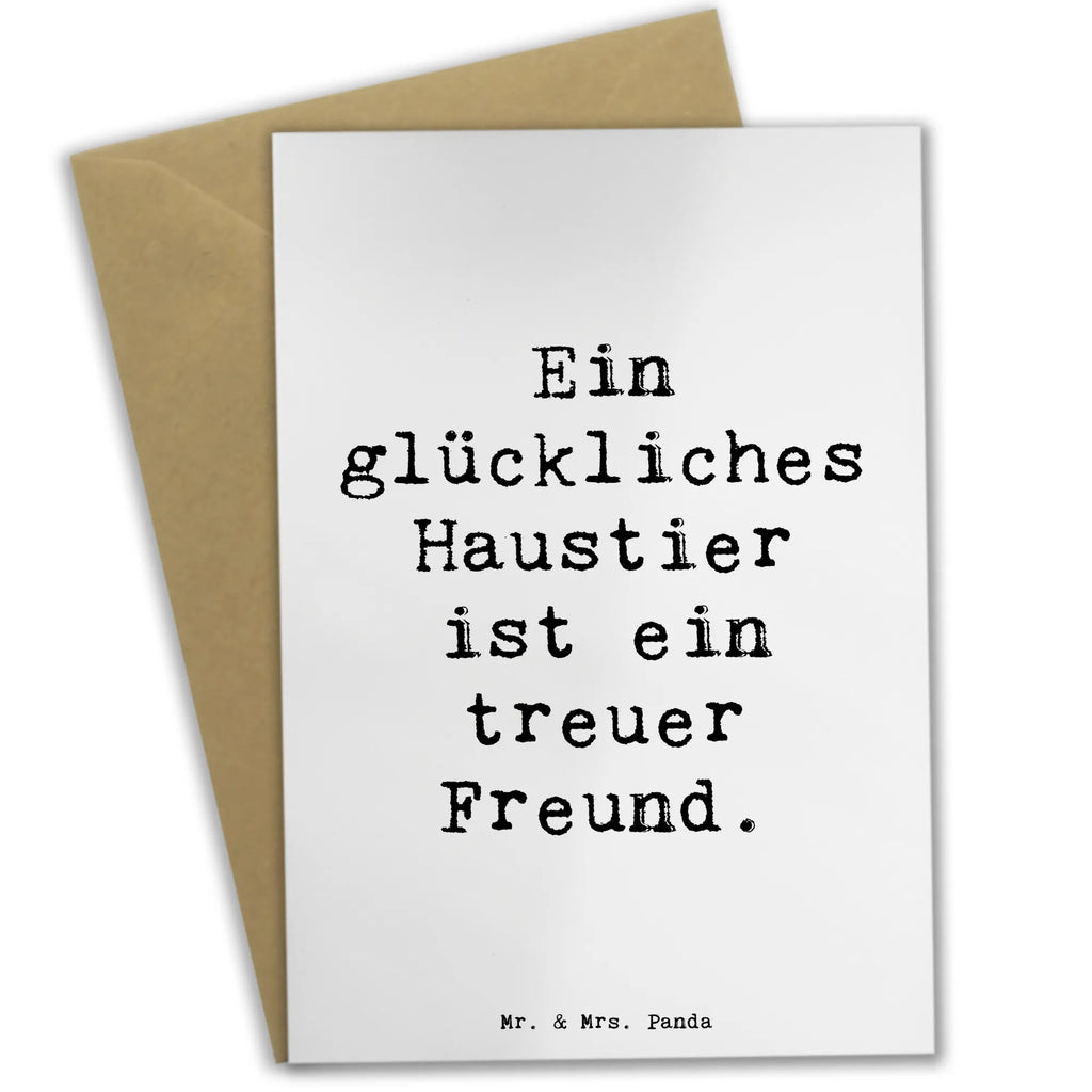 Grußkarte Spruch Haustiere pflegen Hochzeitskarte, Klappkarte, Karte, Einladungskarte, Ansichtskarten, Grußkarte, Geburtstagskarte, Glückwunschkarte