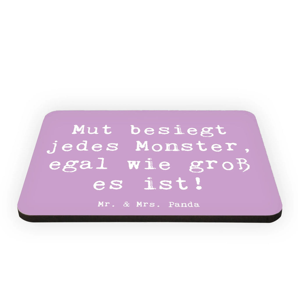 Magnet Spruch Ängste vor Monstern besiegen Dekomagnet, Motivmagnete, Kühlschrank Dekoration, Whiteboard Magnet, Souvenir Magnet, Kühlschrankmagnet, Pinnwandmagnet, Notiz Magnet, sprüche, zitate, spruch kollektion, inspiration, motivation, lebensweisheiten, geschenkideen, wanddeko, wohnaccessoires, sprüche sammlung, schöne sprüche, glück, liebe, freude, lächeln, alltag verschönern, nachhaltige geschenke, dekoration, kreativ, einzigartig, shopify, mr and mrs panda