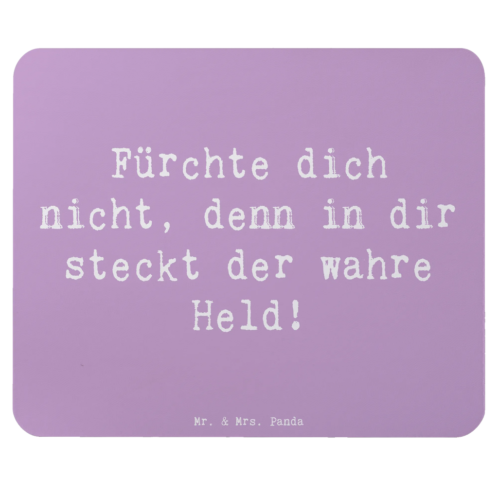 Mouse mat Saying Fürchte dich nicht, denn in dir steckt der wahre Held! Mauspad Büro, PC Zubehör, Einzigartiges Mauspad, Mousepad, Büroausstattung, Computer zubehör, Designer Mauspad, Mauspad, Arbeitszimmer, Mausunterlage