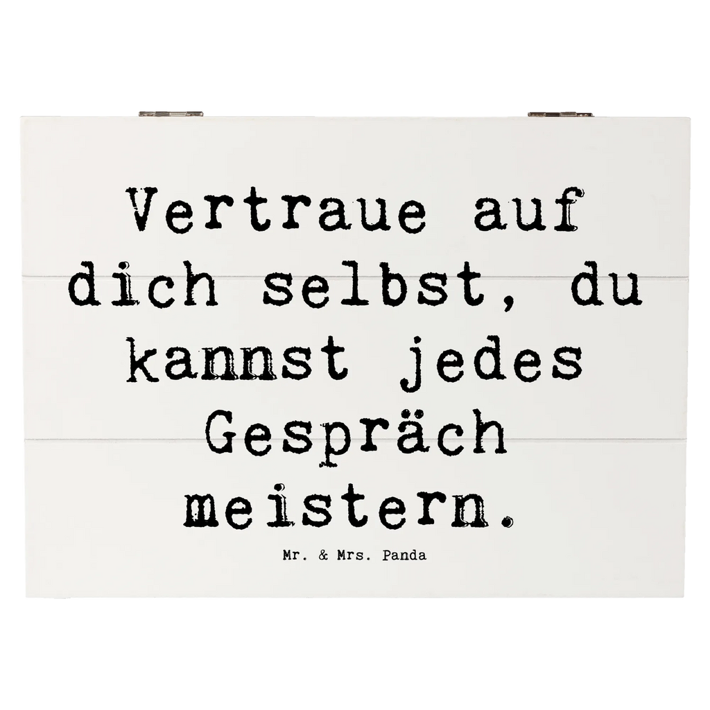 Holzkiste Spruch Ein schwieriges Gespräch führen Aufbewahrungsbox, Erinnerungskiste, Schatzkiste, XXL, Geschenkbox, Dekokiste, Geschenkdose, Schatulle, Erinnerungsbox, Kiste, Truhe, Holzkiste