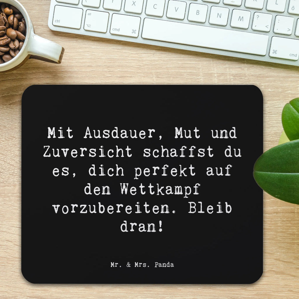 Mauspad Spruch Wettkampfvorbereitung meistern Büroausstattung, Computer zubehör, Mauspad, Einzigartiges Mauspad, PC Zubehör, Arbeitszimmer, Mauspad Büro, Designer Mauspad, Mausunterlage, Mousepad