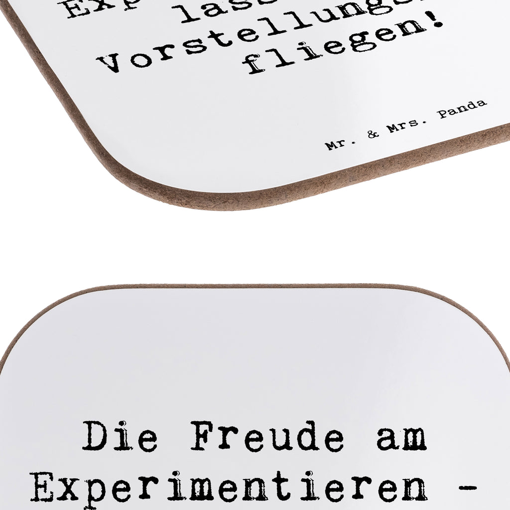 Square coaster Saying Die Freude am Experimentieren - lass deine Vorstellungskraft fliegen! Glasuntersetzer, Untersetzer Design, Untersetzer, Korkuntersetzer, Bierdeckel, Untersetzer aus Holz, Holzuntersetzer, Getränkeuntersetzer, Untersetzer Gläser, Tassen Untersetzer, Untersetzer Holz, Untersetzer für Gläser