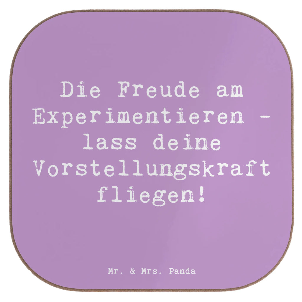 Square coaster Saying Die Freude am Experimentieren - lass deine Vorstellungskraft fliegen! Glasuntersetzer, Untersetzer Design, Untersetzer, Korkuntersetzer, Bierdeckel, Untersetzer aus Holz, Holzuntersetzer, Getränkeuntersetzer, Untersetzer Gläser, Tassen Untersetzer, Untersetzer Holz, Untersetzer für Gläser
