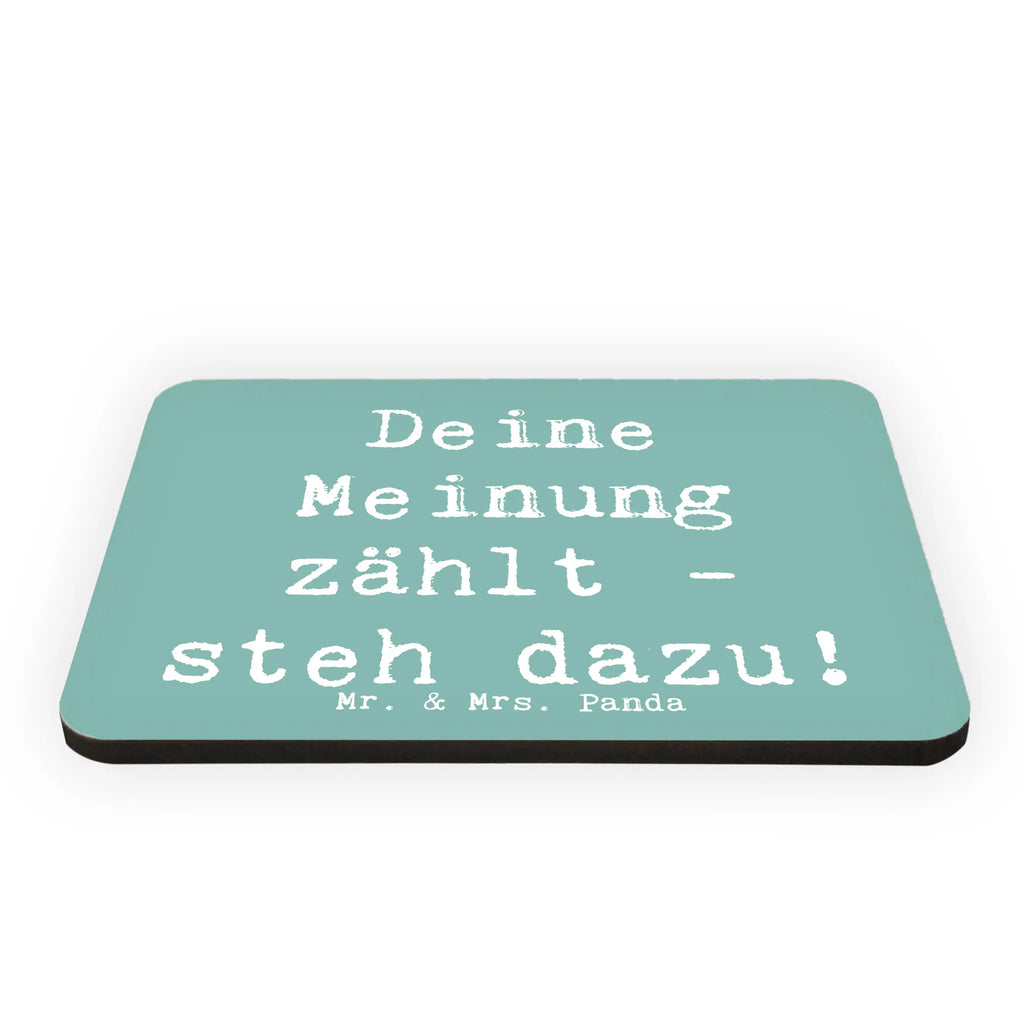 Magnet Spruch Mutig zu Meinungen Notiz Magnet, Pinnwandmagnet, Whiteboard Magnet, Dekomagnet, Kühlschrankmagnet, Souvenir Magnet, Motivmagnete, Kühlschrank Dekoration