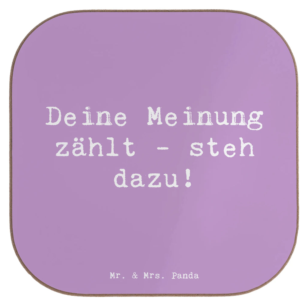 Square coaster Saying Deine Meinung zählt - steh dazu! Holzuntersetzer, Untersetzer Design, Getränkeuntersetzer, Tassen Untersetzer, Untersetzer für Gläser, Bierdeckel, Glasuntersetzer, Untersetzer Gläser, Korkuntersetzer, Untersetzer aus Holz, Untersetzer, Untersetzer Holz