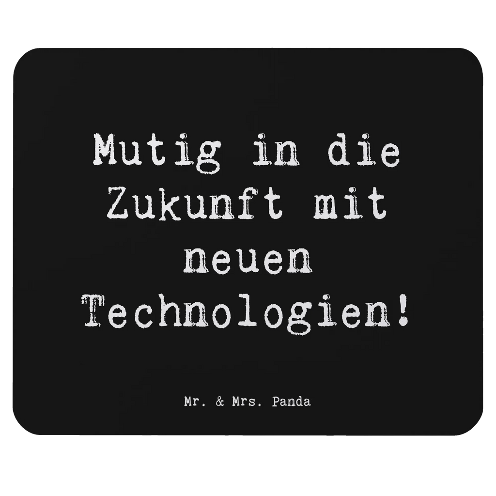 Mouse mat Saying Mutig in die Zukunft mit neuen Technologien! Einzigartiges Mauspad, Büroausstattung, Mousepad, Computer zubehör, Designer Mauspad, Arbeitszimmer, Mausunterlage, Mauspad, PC Zubehör, Mauspad Büro
