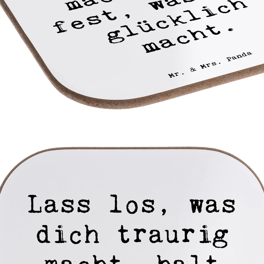 Square coaster Saying Lass los, was dich traurig macht, halt fest, was dich glücklich macht. Holzuntersetzer, Glasuntersetzer, Untersetzer Design, Untersetzer aus Holz, Bierdeckel, Korkuntersetzer, Untersetzer Gläser, Untersetzer für Gläser, Untersetzer, Getränkeuntersetzer, Tassen Untersetzer, Untersetzer Holz