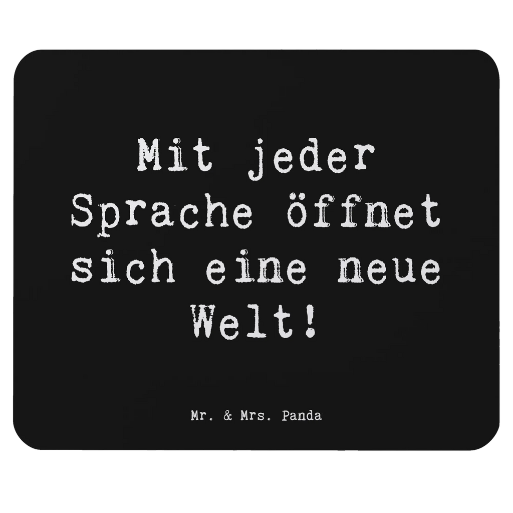 Mauspad Spruch Sprachen lernen Mausunterlage, Einzigartiges Mauspad, Mousepad, Designer Mauspad, Mauspad Büro, PC Zubehör, Arbeitszimmer, Mauspad, Computer zubehör, Büroausstattung