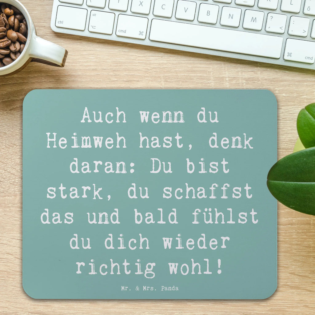 Mauspad Spruch Heimweh überwinden Mauspad Büro, PC Zubehör, Mauspad, Büroausstattung, Computer zubehör, Einzigartiges Mauspad, Designer Mauspad, Mousepad, Arbeitszimmer, Mausunterlage