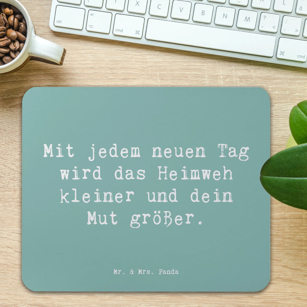 Mauspad Spruch Heimweh überwinden Mut Einzigartiges Mauspad, Computer zubehör, Mauspad, Büroausstattung, Arbeitszimmer, Mausunterlage, Designer Mauspad, PC Zubehör, Mousepad, Mauspad Büro