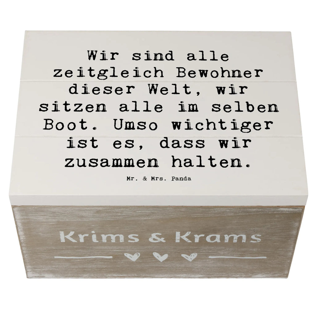 Holzkiste Spruch Freundlichkeiten verbreiten Dekokiste, Geschenkbox, Aufbewahrungsbox, Schatulle, Kiste, Erinnerungskiste, Erinnerungsbox, Truhe, Geschenkdose, XXL, Schatzkiste, Holzkiste