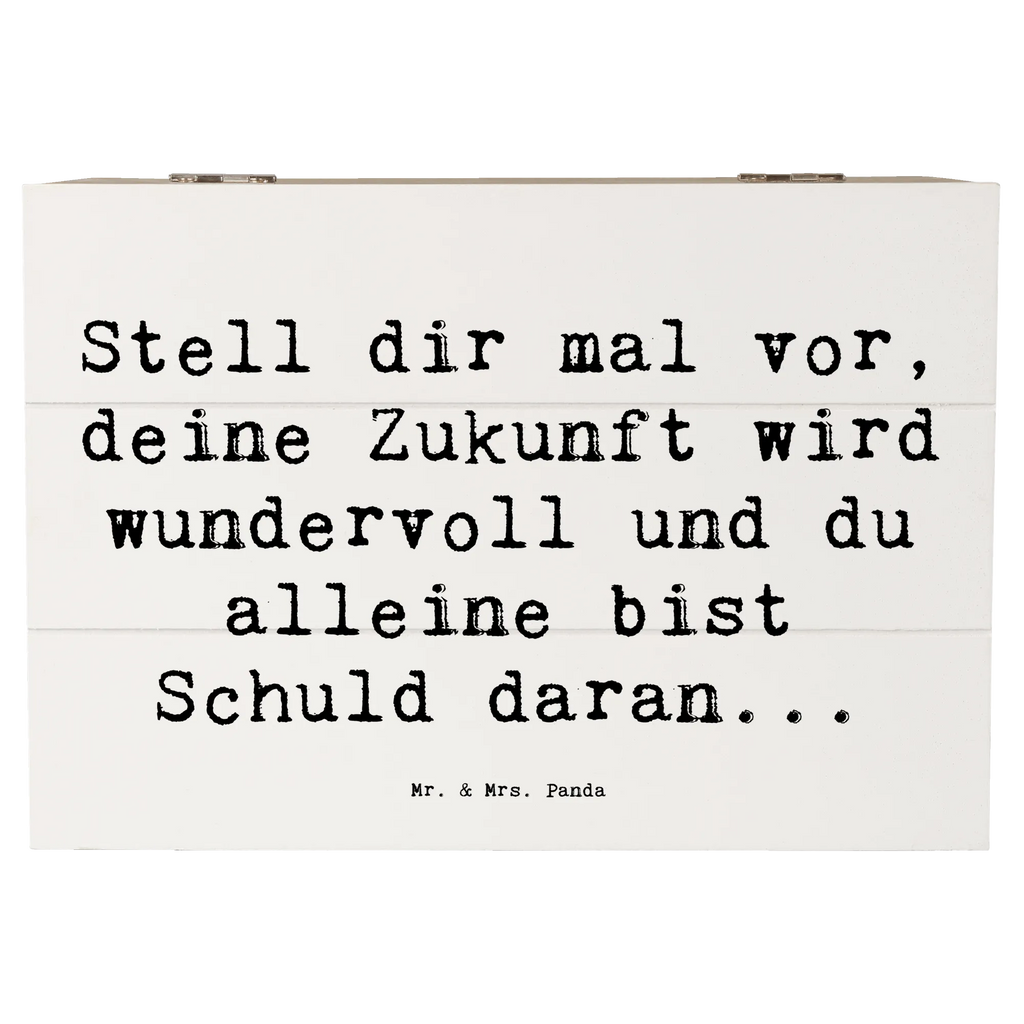 Holzkiste Spruch Mutig zu sich selbst stehen XXL, Geschenkdose, Erinnerungskiste, Aufbewahrungsbox, Schatulle, Geschenkbox, Holzkiste, Kiste, Dekokiste, Truhe, Erinnerungsbox, Schatzkiste