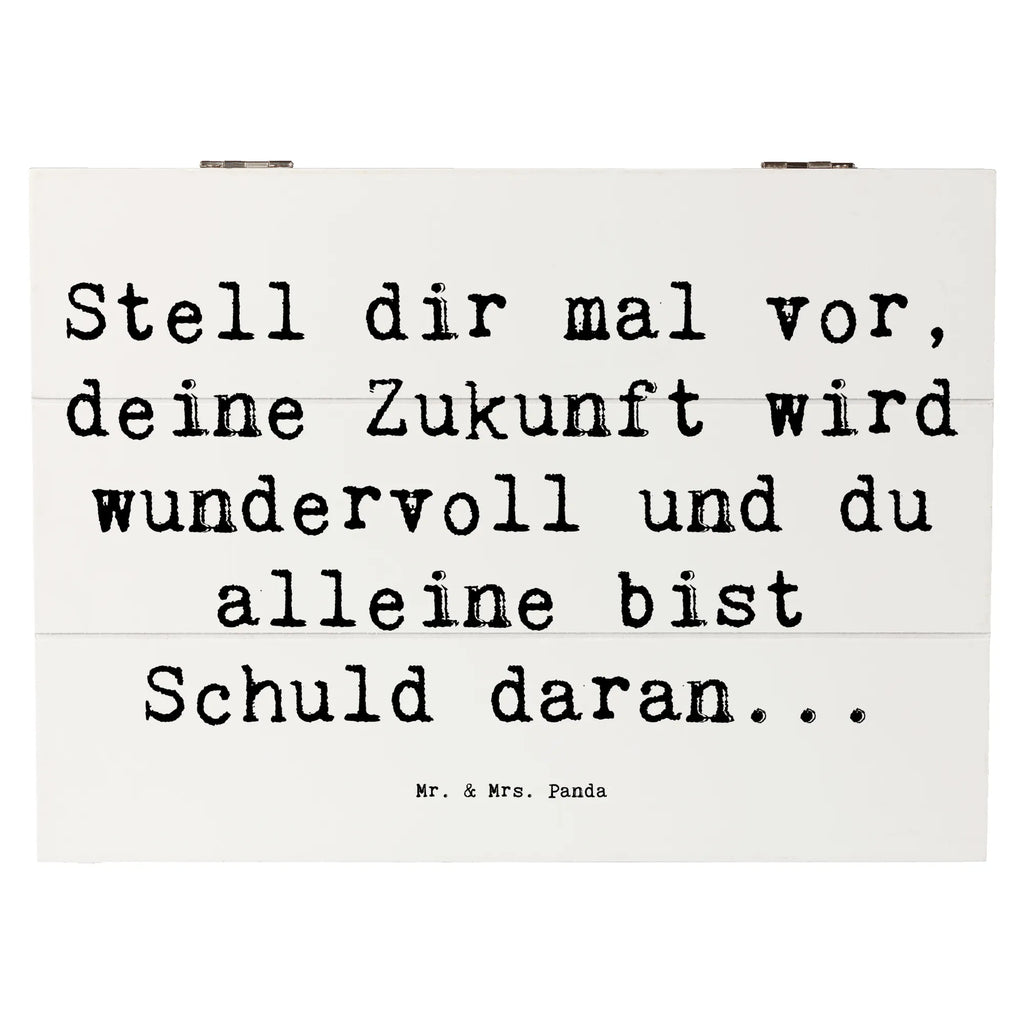 Holzkiste Spruch Mutig zu sich selbst stehen XXL, Geschenkdose, Erinnerungskiste, Aufbewahrungsbox, Schatulle, Geschenkbox, Holzkiste, Kiste, Dekokiste, Truhe, Erinnerungsbox, Schatzkiste