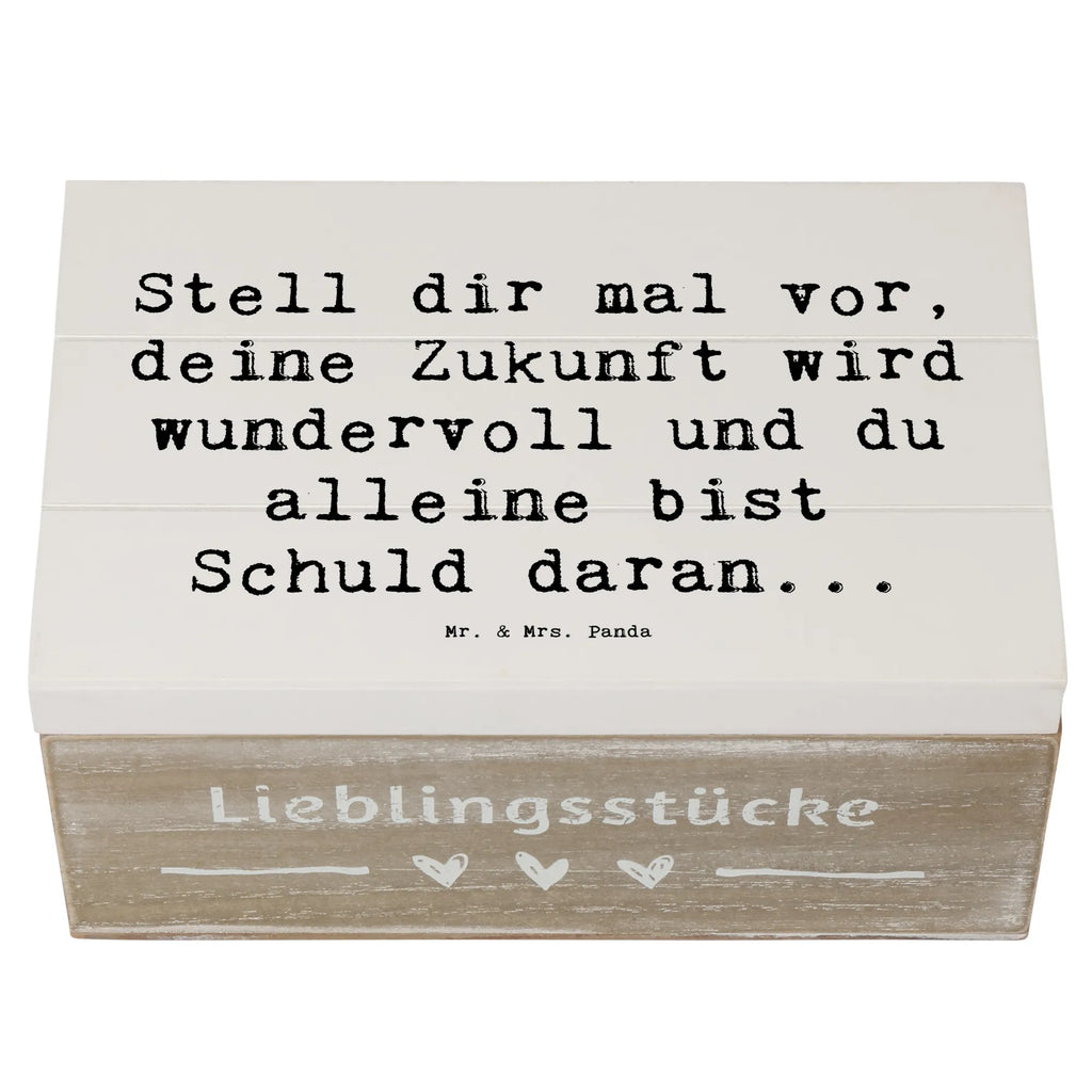 Holzkiste Spruch Mutig zu sich selbst stehen XXL, Geschenkdose, Erinnerungskiste, Aufbewahrungsbox, Schatulle, Geschenkbox, Holzkiste, Kiste, Dekokiste, Truhe, Erinnerungsbox, Schatzkiste