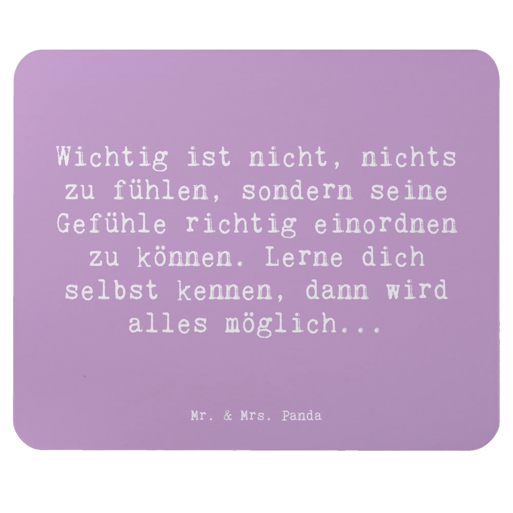 Mouse mat Saying Wichtig ist nicht, nichts zu fühlen, sondern seine Gefühle richtig einordnen zu können. Lerne dich selbst kennen, dann wird alles möglich... laptop mousepad, mauspad pc, laptop mauspad, Mauspad, Mousepad, Mausmatte, pc mousepad, computermatte, pc mausunterlage, mousematte, Mausunterlage, pc mauspad, mausteppich, notebook mauspad, computer mauspad, mauspad laptop, computer mousepad, Dekoration, sprüche, zitate, spruch kollektion, inspiration, motivation, lebensweisheiten, geschenkideen, wanddeko, wohnaccessoires, sprüche sammlung, schöne sprüche, glück, liebe, freude, Lächeln, alltag verschönern, nachhaltige geschenke, Kreativ, Einzigartig, shopify, mr and mrs panda