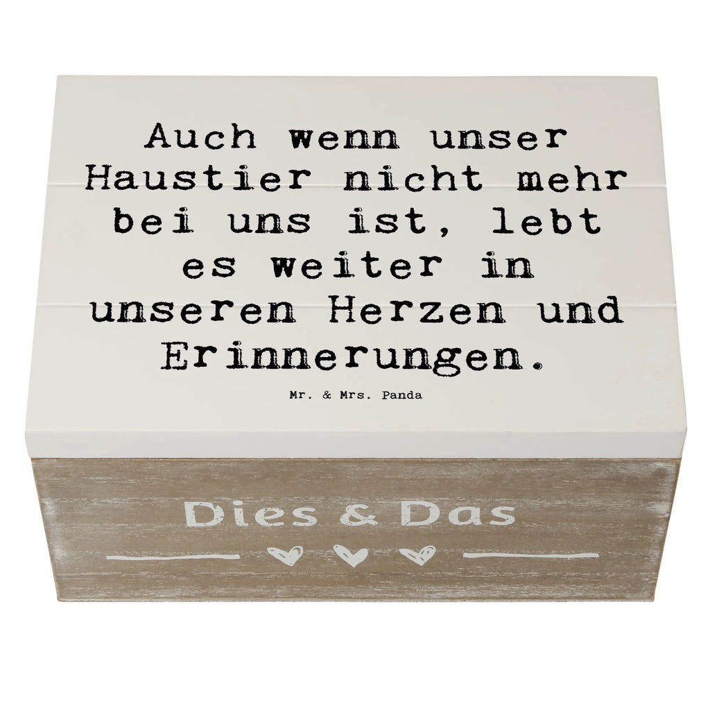 Holzkiste Spruch Trauerbewältigung nach dem Verlust eines Haustiers Dekokiste, Aufbewahrungsbox, Kiste, XXL, Erinnerungskiste, Geschenkbox, Truhe, Holzkiste, Erinnerungsbox, Schatulle, Geschenkdose, Schatzkiste