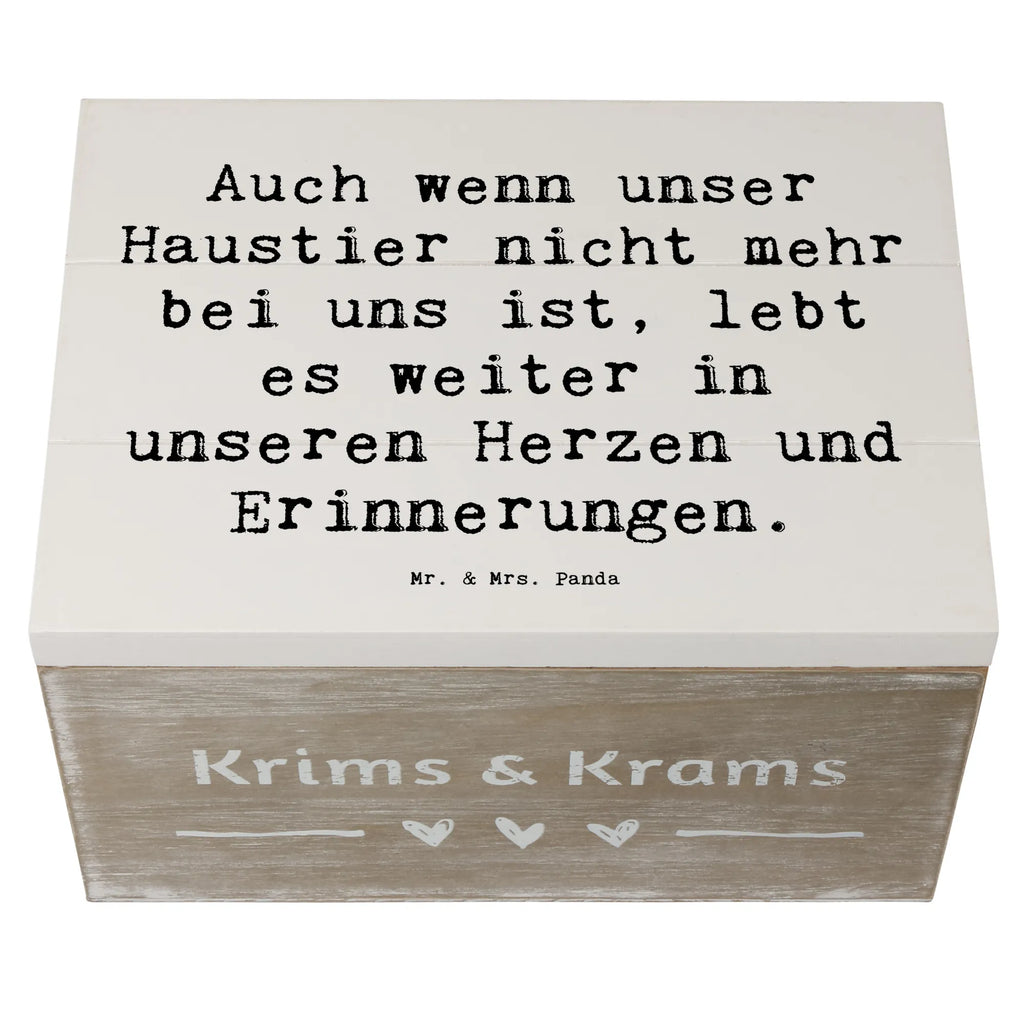 Holzkiste Spruch Trauerbewältigung nach dem Verlust eines Haustiers Dekokiste, Aufbewahrungsbox, Kiste, XXL, Erinnerungskiste, Geschenkbox, Truhe, Holzkiste, Erinnerungsbox, Schatulle, Geschenkdose, Schatzkiste
