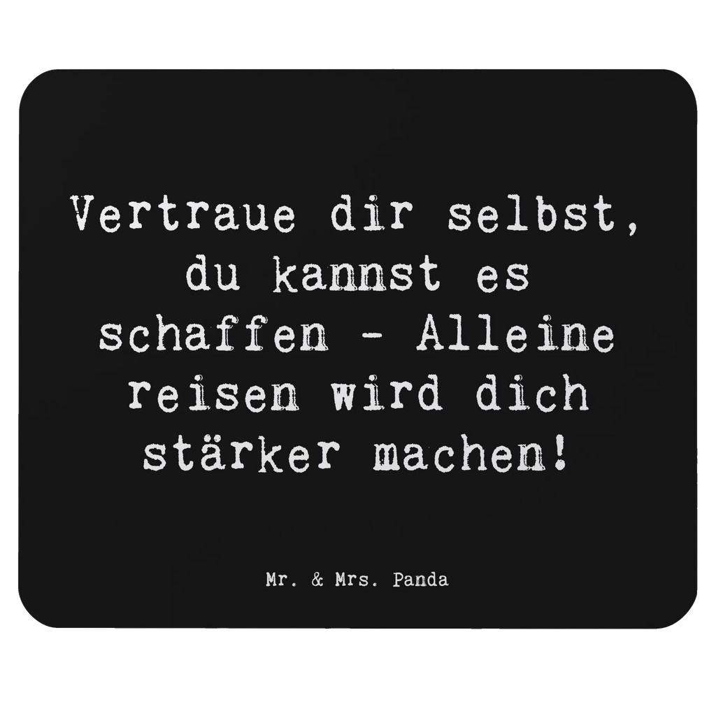 Mauspad Spruch Alleine Reisen unternehmen Arbeitszimmer, Einzigartiges Mauspad, Computer zubehör, Designer Mauspad, Mousepad, Mauspad Büro, Büroausstattung, Mausunterlage, PC Zubehör, Mauspad