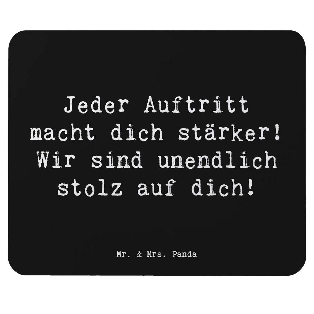 Mouse mat Saying Jeder Auftritt macht dich stärker! Wir sind unendlich stolz auf dich! Designer Mauspad, Arbeitszimmer, Computer zubehör, Mauspad Büro, PC Zubehör, Mousepad, Einzigartiges Mauspad, Mauspad, Mausunterlage, Büroausstattung