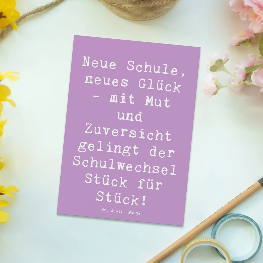 Postkarte Spruch Einen Schulwechsel bewältigen Postkarten, bildkarte, spruchkarte, kunstkarte, Designkarte, Grußkarte, Motivkarte, Postkarte, Kunstkarten, Ansichtskarte, Fotokarte, einzelkarte, Ansichtskarten, shopify, schöne sprüche, liebe, freude, lebensweisheiten, alltag verschönern, spruch kollektion, geschenkideen, Einzigartig, mr and mrs panda, sprüche, Kreativ, Dekoration, nachhaltige geschenke, zitate, glück, sprüche sammlung, motivation, wanddeko, inspiration, wohnaccessoires, Lächeln