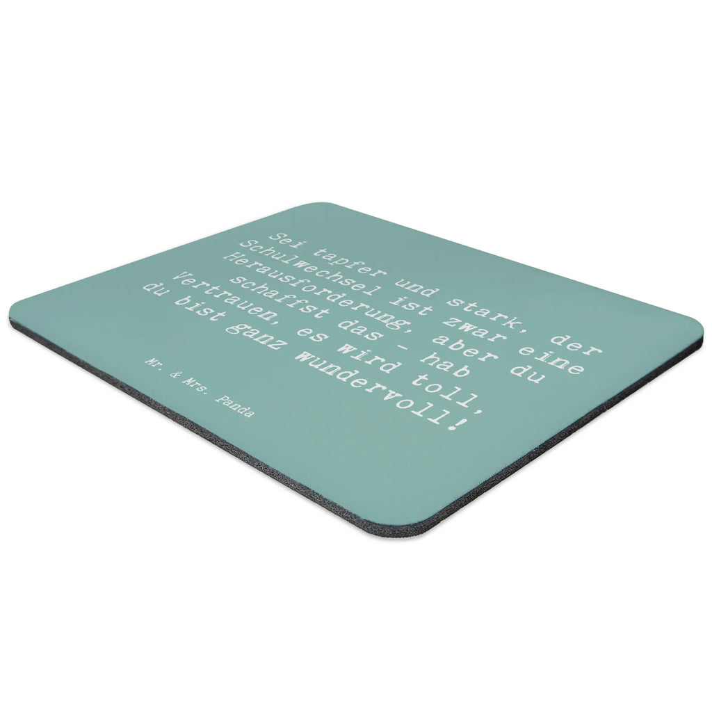 Mouse mat Saying Sei tapfer und stark, der Schulwechsel ist zwar eine Herausforderung, aber du schaffst das - hab Vertrauen, es wird toll, du bist ganz wundervoll! Designer Mauspad, PC Zubehör, Büroausstattung, Mousepad, Arbeitszimmer, Mauspad, Mausunterlage, Einzigartiges Mauspad, Mauspad Büro, Computer zubehör