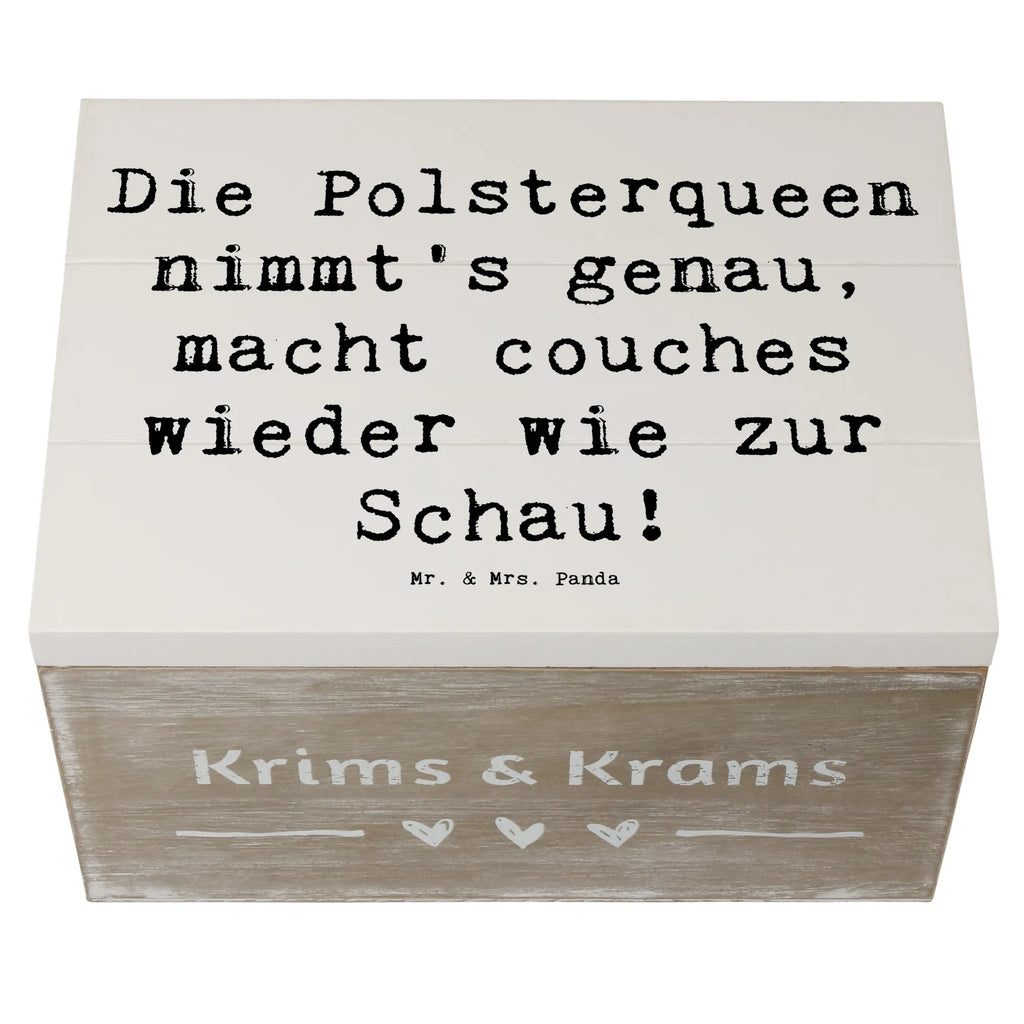 Holzkiste Spruch Polsterei Präzision Geschenkbox, Erinnerungsbox, XXL, Erinnerungskiste, Aufbewahrungsbox, Geschenkdose, Schatzkiste, Kiste, Truhe, Holzkiste, Schatulle, Dekokiste, Beruf, Ausbildung, Jubiläum, Abschied, Rente, Kollege, Kollegin, Geschenk, Schenken, Arbeitskollege, Mitarbeiter, Firma, Danke, Dankeschön