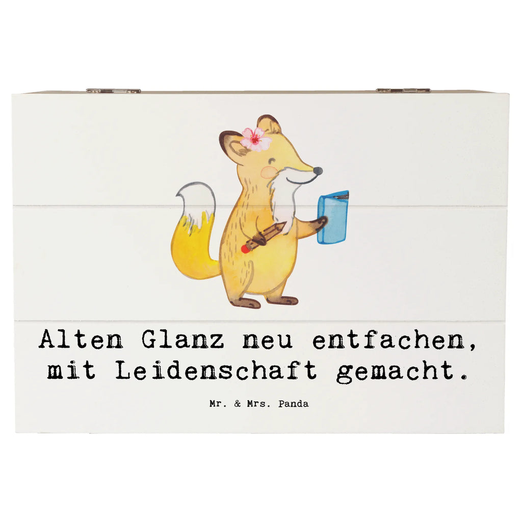 Wooden chest Alten Glanz neu entfachen, mit Leidenschaft gemacht. Truhe, Erinnerungsbox, XXL, Geschenkbox, Geschenkdose, Schatulle, Dekokiste, Aufbewahrungsbox, Erinnerungskiste, Schatzkiste, Kiste, Holzkiste, Beruf, Ausbildung, Jubiläum, Abschied, Rente, Kollege, Kollegin, Geschenk, Schenken, Arbeitskollege, Mitarbeiter, Firma, Danke, Dankeschön