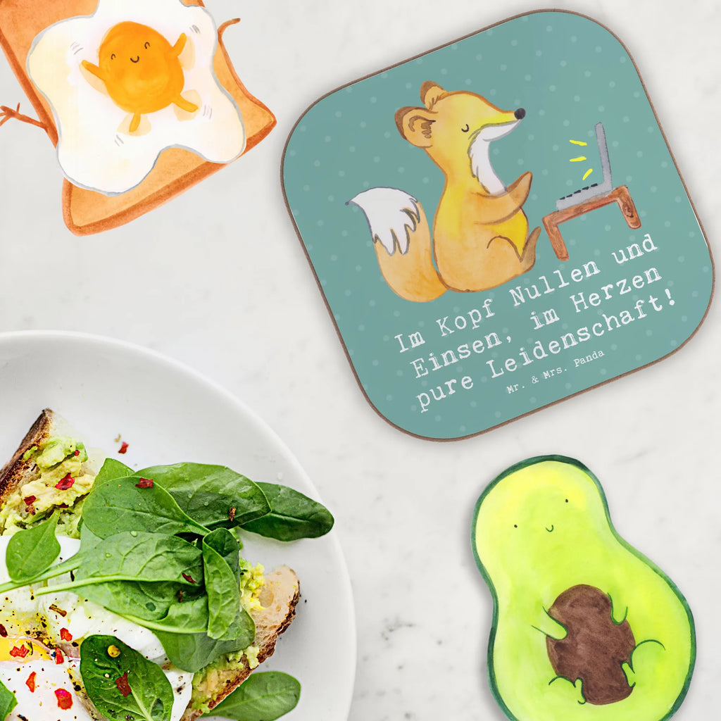 Square coaster Im Kopf Nullen und Einsen, im Herzen pure Leidenschaft! Untersetzer Holz, Untersetzer Design, Holzuntersetzer, Untersetzer, Bierdeckel, Untersetzer aus Holz, Glasuntersetzer, Tassen Untersetzer, Getränkeuntersetzer, Untersetzer Gläser, Untersetzer für Gläser, Korkuntersetzer, Beruf, Ausbildung, Jubiläum, Abschied, Rente, Kollege, Kollegin, Geschenk, Schenken, Arbeitskollege, Mitarbeiter, Firma, Danke, Dankeschön