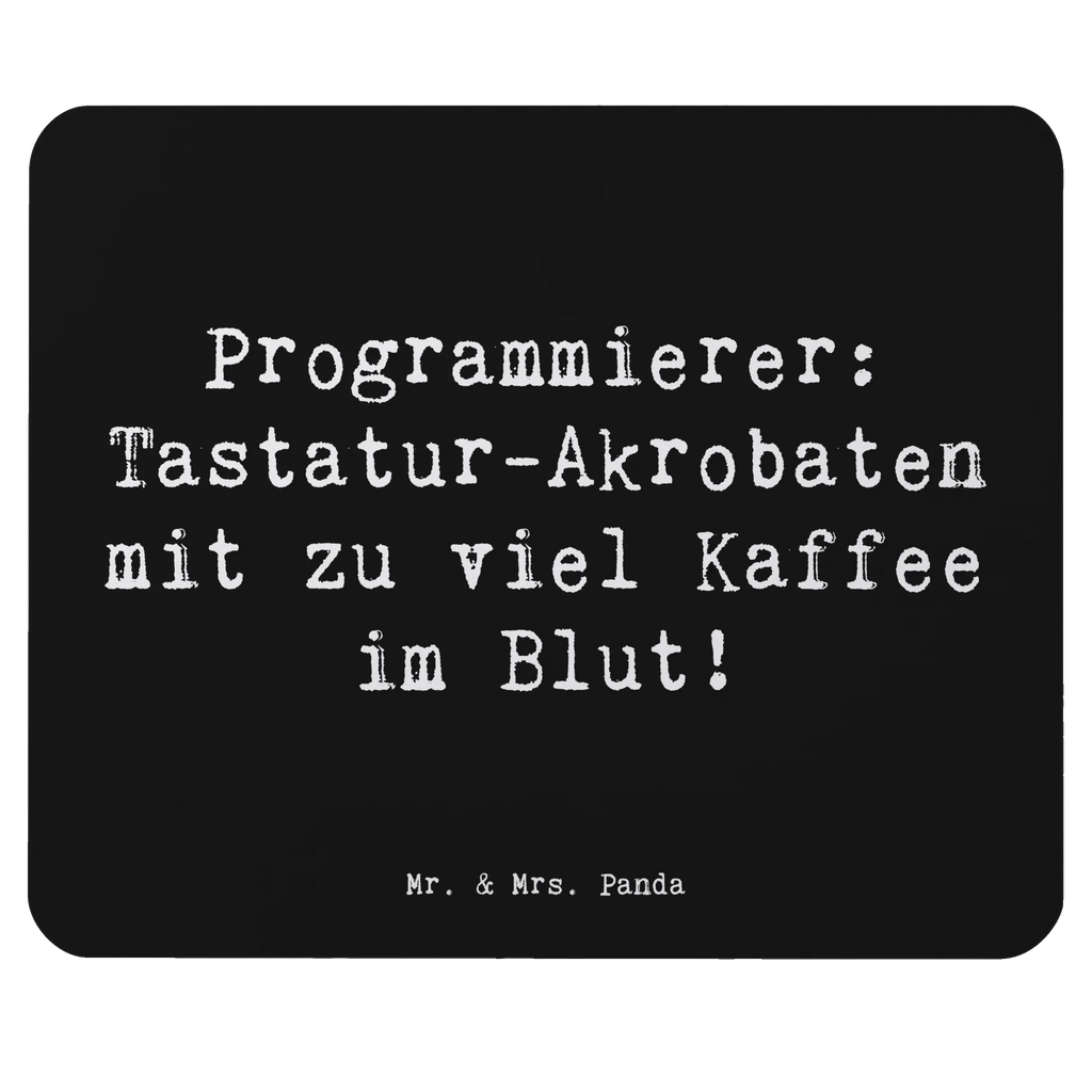 Mouse mat Saying Programmierer: Tastatur-Akrobaten mit zu viel Kaffee im Blut! Mousepad, PC Zubehör, Mauspad Büro, Mausunterlage, Einzigartiges Mauspad, Büroausstattung, Mauspad, Computer zubehör, Designer Mauspad, Arbeitszimmer, Beruf, Ausbildung, Jubiläum, Abschied, Rente, Kollege, Kollegin, Geschenk, Schenken, Arbeitskollege, Mitarbeiter, Firma, Danke, Dankeschön