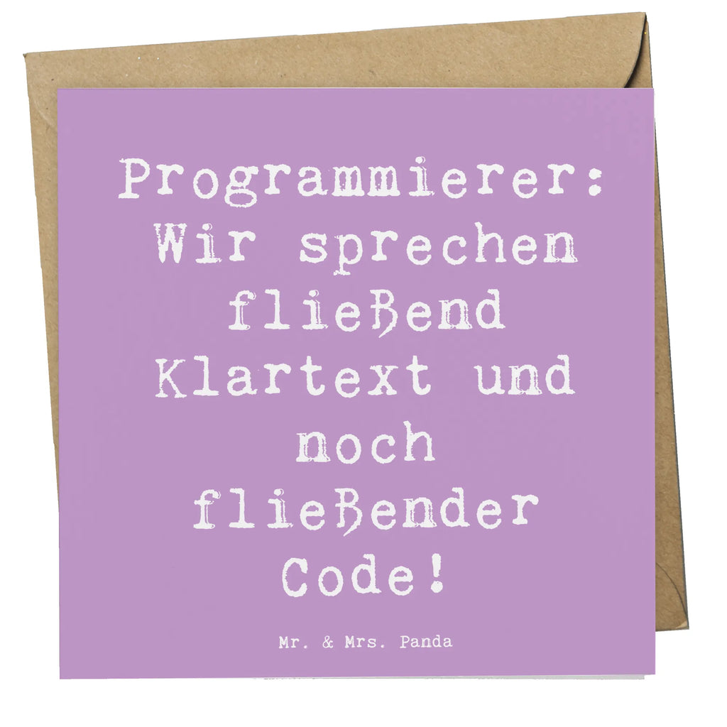 Deluxe Karte Spruch Programmierer Codeflüsterer Klappkarte, Hochzeitskarte, Grußkarte, Hochwertige Grußkarte, Hochwertige Klappkarte, Geburtstagskarte, Karte, Einladungskarte, Glückwunschkarte, Beruf, Ausbildung, Jubiläum, Abschied, Rente, Kollege, Kollegin, Geschenk, Schenken, Arbeitskollege, Mitarbeiter, Firma, Danke, Dankeschön