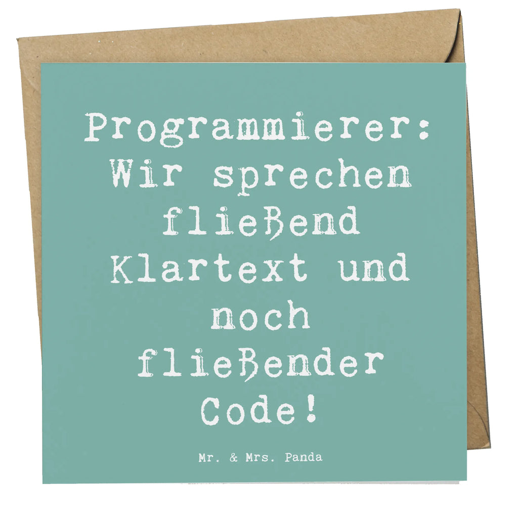 Deluxe Karte Spruch Programmierer Codeflüsterer Klappkarte, Hochzeitskarte, Grußkarte, Hochwertige Grußkarte, Hochwertige Klappkarte, Geburtstagskarte, Karte, Einladungskarte, Glückwunschkarte, Beruf, Ausbildung, Jubiläum, Abschied, Rente, Kollege, Kollegin, Geschenk, Schenken, Arbeitskollege, Mitarbeiter, Firma, Danke, Dankeschön