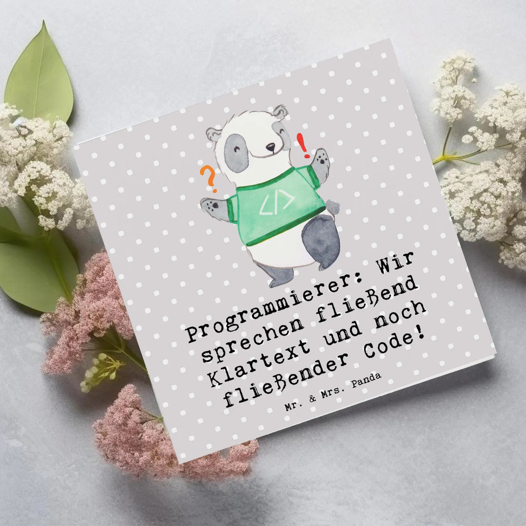 Deluxe Karte Programmierer Codeflüsterer Hochwertige Grußkarte, Einladungskarte, Glückwunschkarte, Klappkarte, Grußkarte, Hochwertige Klappkarte, Karte, Geburtstagskarte, Hochzeitskarte, Beruf, Ausbildung, Jubiläum, Abschied, Rente, Kollege, Kollegin, Geschenk, Schenken, Arbeitskollege, Mitarbeiter, Firma, Danke, Dankeschön