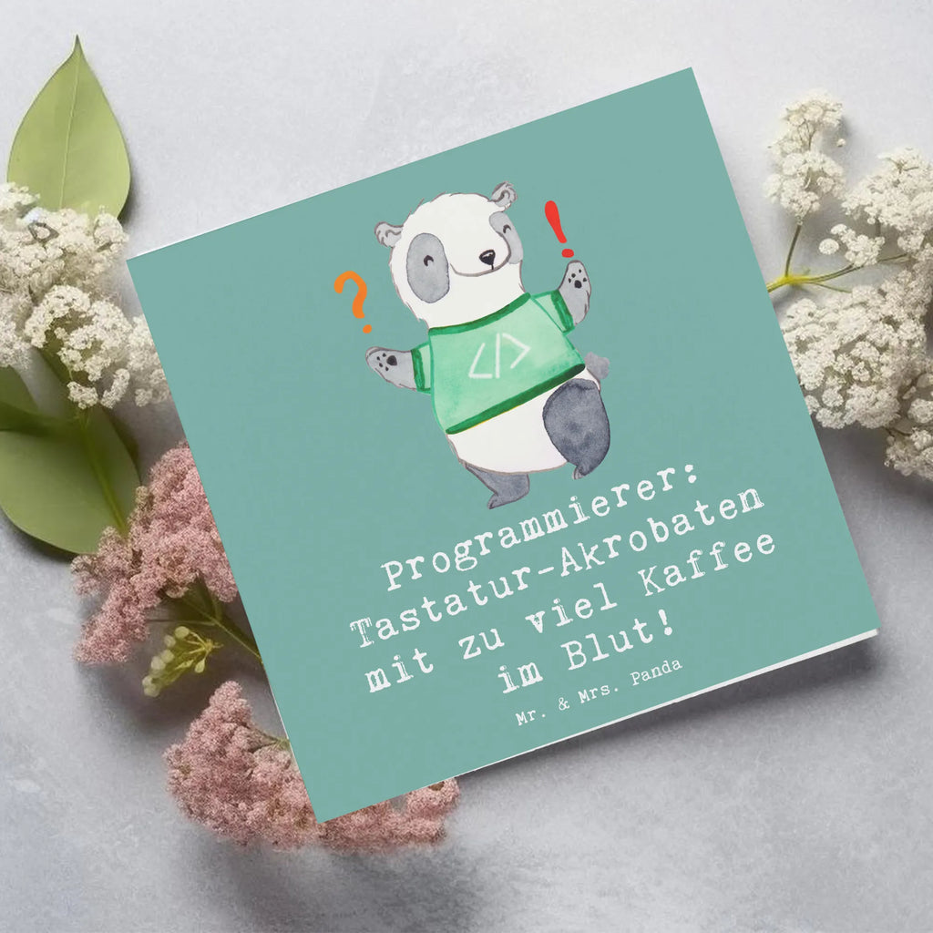 Deluxe Karte Programmierer Kaffeeheld Glückwunschkarte, Grußkarte, Geburtstagskarte, Karte, Hochwertige Klappkarte, Hochwertige Grußkarte, Hochzeitskarte, Einladungskarte, Klappkarte, Beruf, Ausbildung, Jubiläum, Abschied, Rente, Kollege, Kollegin, Geschenk, Schenken, Arbeitskollege, Mitarbeiter, Firma, Danke, Dankeschön