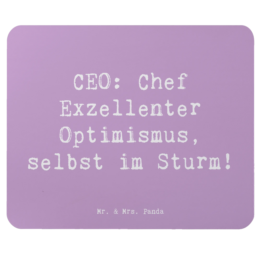 Mauspad Spruch CEO Optimismus Mausunterlage, Arbeitszimmer, Mousepad, Einzigartiges Mauspad, Büroausstattung, Computer zubehör, Mauspad Büro, Designer Mauspad, PC Zubehör, Mauspad, Beruf, Ausbildung, Jubiläum, Abschied, Rente, Kollege, Kollegin, Geschenk, Schenken, Arbeitskollege, Mitarbeiter, Firma, Danke, Dankeschön